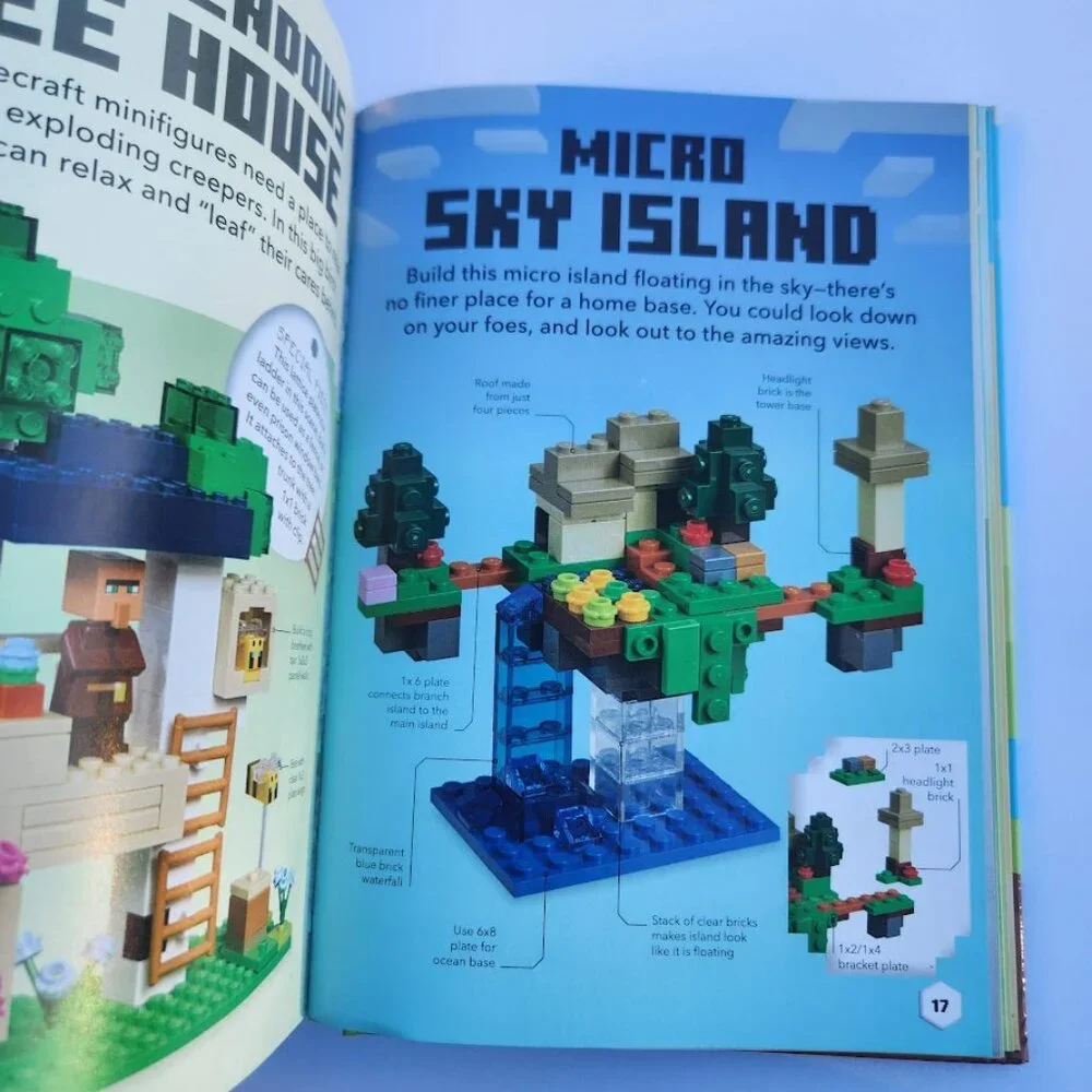 LEGO Minecraft Ideas Hardcover Book 80 pages 9780744099157 ISBN-10 ‏ : ‎ 0744099